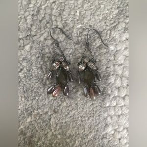 Gray/Mauve Earrings